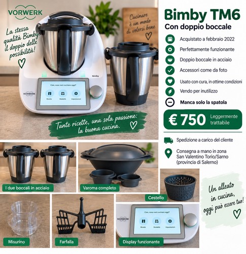 Vorwerk bimby tm6 robot - bimby,
